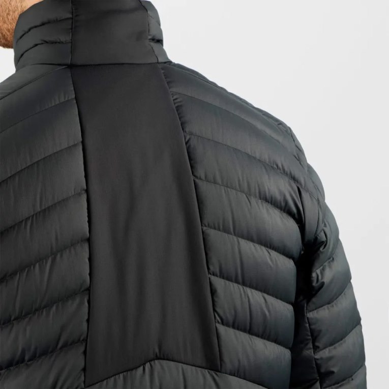 Salomon Essential Xwarm Down Men's Insulated Jackets Black | CA 79C80
